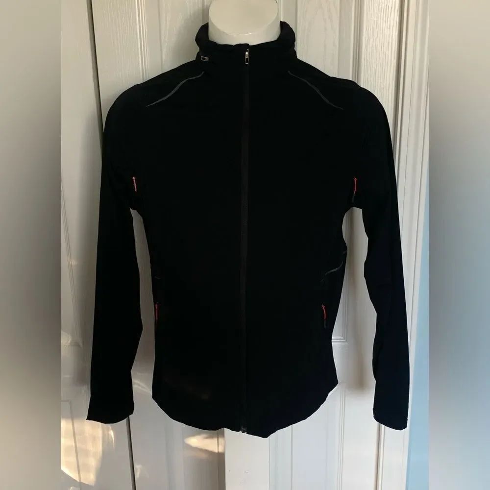 Men's Black Lululemon Full-Zip windbreaker Jacket - Lightweight Performance
